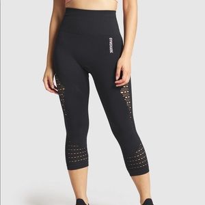 Gymshark ENERGY+ SEAMLESS CROPPED LEGGINGS
